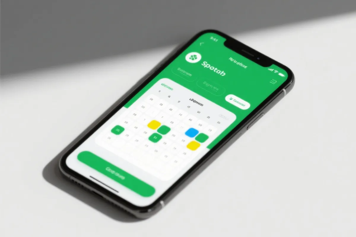 APP移动界面示意